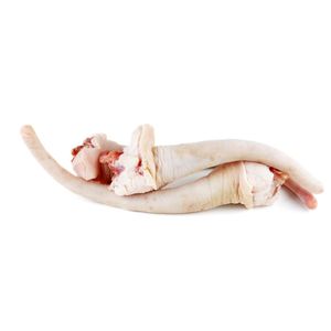 Corps de porc congelé Pieds avant et arrière avec graisse et oreille Processus IQF Boîte de style séché et emballage en vrac disponible - Product Image 2