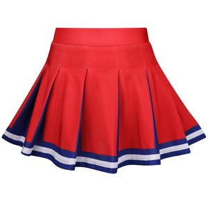 Uniforme de Animadora de Alta Calidad para Mujer, Secado Rápido, Ligero, Color Sólido, 100% Poliéster - Product Image 4