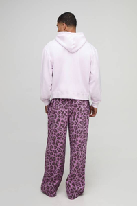 OEM Haute Qualité 100% Coton Hiver Épais Logo Personnalisé Écologique Respirant Teint Uni Unisexe Oversize Streetwear - Product Image 5