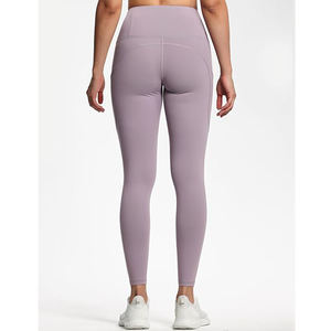 Women's High-Waisted Yoga Pants with Elastic <b>Waist</b> & Tummy Control Featuring Pockets All Sizes and Colors Available - Product Image 4