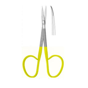 Tijeras Iris Rectas Reutilizables, Juego de Instrumentos Quirúrgicos Manuales de Acero Inoxidable con Punta Afilada y Mango para Uso Profesional - Product Image 5