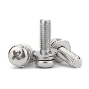 Tornillos Intel Sems PWM de Aluminio y Acero Inoxidable, Rosca Gruesa, Métrica, Grado 10 - Product Image 1