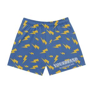 100% Polyester Sublimation Logo Design Imprimé Mesh Sports Shorts légers Shorts pour hommes personnalisés de qualité supérieure - Product Image 4