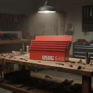 Cajas de Herramientas Cantilever Largas con Cinco Compartimentos, Vacías - Product Image 3