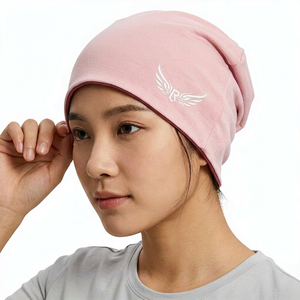 Gorro Unisex Rosa, 100% Acrílico, Color Sólido, Gorro Casual de Invierno para Adultos, Tejido a Máquina, Cálido y Cómodo - Product Image 5