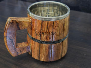 Los vasos de madera ecológicos para una vida ecológica de Tradebyd incluyen sensación de taza de madera - Product Image 3