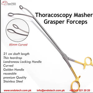 VATS เครื่องมือทรวงอกการผ่าตัด thoracoscopy ข้อต่อคู่ hemostatic Maryland dissecting Forceps - Product Image 3