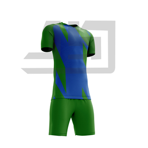 Conjunto Deportivo de Fútbol Premium, Transpirable, 100% Poliéster, Camiseta y Pantalones Cortos de Fútbol, Nombre del Equipo Personalizado, para Adultos, Escuelas, Clubes, Ligas - Product Image 1