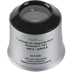 Loupe d'horloger Tech-Line à grossissement 10x, diamètre de lentille 22,8 mm, verre de soudure - Product Image 3
