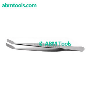 Pinzas 36A hechas a medida con punta dentada de acero inoxidable y mango de plástico para uso industrial y de bricolaje - Product Image 1