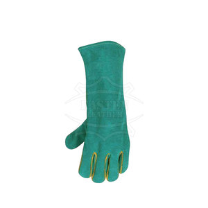 Guantes de Seguridad para Soldadura de Cuero Resistentes y Personalizados, de Alta Calidad, Resistentes al Fuego, Sin Silicona, Sin Polvo, con Servicio OEM - Product Image 5
