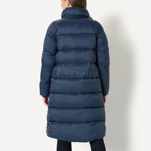 Couleur personnalisée Marque Privée Meilleur Prix Femmes Longue Veste Rembourrée en Coton Hiver à Vendre en Ligne - Product Image 2