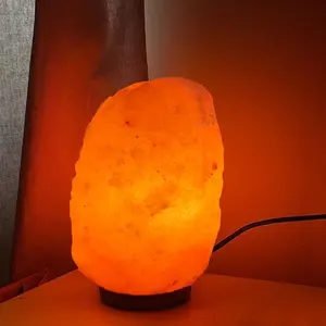 Grandes lampes au sel naturel de l'Himalaya marron de 25 à 50kg, vente en gros de lampes au sel Natura Pakistan, lampes de meilleure qualité - Product Image 4