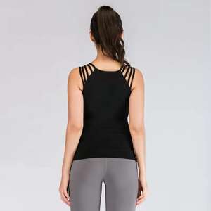 เสื้อกล้ามผู้หญิงน้ำหนักเบา | เสื้อแขนกุดระบายอากาศสำหรับยิมท่องเที่ยว & ฤดูร้อน - Product Image 2