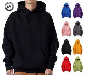 Sudadera con capucha de invierno de 400g y 100% algodón para hombre con estampado de pantalla personalizado de secado rápido y transpirable para uso en gimnasio al aire libre - Product Image 1