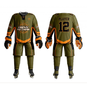 Jersey de hockey sobre hielo de diseño personalizado reversible unisex nueva ropa deportiva con nombre de equipo OEM conjunto de ropa de equipo unisex - Product Image 4