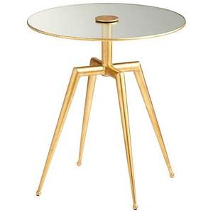 Mesa auxiliar moderna de Venta caliente, nuevo diseño disponible en mesa de Metal con acabado dorado de primera calidad, muebles decorativos modernos para el hogar - Product Image 4