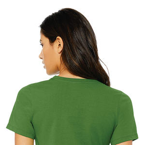 OEM personalizado 100% camisetas de algodón para las mujeres de talla grande de alta calidad bajo MOQ 230 gramos con logotipo impreso - Product Image 6