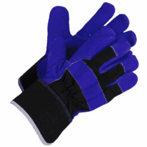 Gants de travail de sécurité robustes pour la construction, en cuir de buffle pleine fleur, antidérapants, usage général, pour les meilleurs performances - Product Image 2