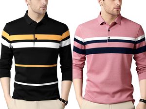 T-shirt polo de coupe régulière pour homme T-shirts à col complet T-shirt décontracté T-shirt polo pour homme décontracté léger Sports de plein air - Product Image 5