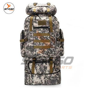 Venta al por mayor bolsa de deporte de camuflaje personalizada impermeable al aire libre viaje Camping mochila accesorio disponible elegante diseño de camuflaje caza - Product Image 3