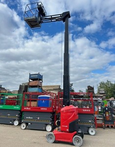 Plataforma Elevadora Vertical Manitou 100 VJR de 11m, Equipo de Elevación Hidráulico Eléctrico para Trabajo en Altura, Confiable para Construcción - Product Image 5