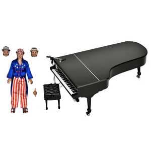 Figura de acción de Elton John tocando el piano en vivo de 1976, nueva condición, figura de juguete de resina plástica para coleccionar, modelo temático de música y animales. - Product Image 5
