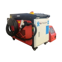 Mesin Las 1000W 1500W 2000W MAX Portabel Tangan, Mesin Las Laser Fiber 3 in 1 Buatan China untuk Perbaikan Cetakan