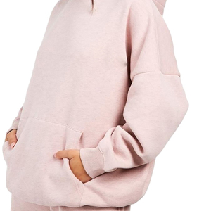 El chándal Jogger para mujer hecho de tela de mezcla de algodón transpirable proporciona comodidad durante el ejercicio y el uso diario - Product Image 4