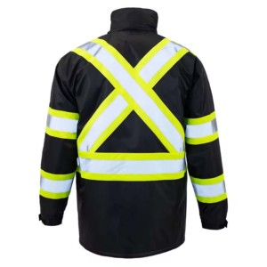 OEM Winter Safety <b>Work</b> Use Customized Front Color Protection Waterproof Windproof Eco-Friendly Heated High Street Style <b>Stand</b> - Product Image 4