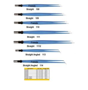 Pinzas bipolares europeas Juego de bayoneta e irrigación Punta reutilizable de 1mm con cable 5PC Certificado por CE - Product Image 4