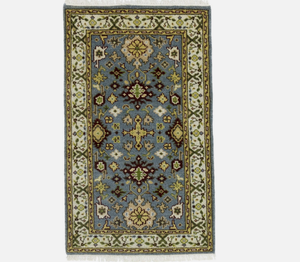 Tapis en laine noué à la main Oushak fait à la main, tapis de haute qualité pour la chambre à coucher, la cuisine, la chambre d'enfant, taille personnalisée, décoration intérieure - Product Image 1