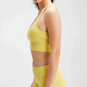 Soutien-gorge de sport sans dos pour la course à pied et l'entraînement pour femmes, avec votre propre logo, design élégant, soutien-gorge de sport uni pour femmes, prix raisonnable, OEM - Product Image 3