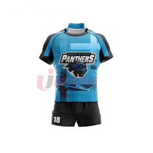 Alta calidad personalizado impreso Rugby Cricket general Jersey diseño de sublimación completa uniformes Premium 100% tela de poliéster personalizado - Product Image 5