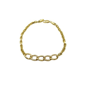 Joyería de moda Pulsera de cadena de latón de lujo Regalos elegantes para mujeres precio al por mayor artesanías venta superior - Product Image 2