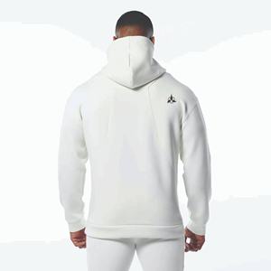 Chándales OEM con logotipo personalizado, Sudadera con capucha y pantalón cómodos holgados informales de gran tamaño, conjuntos de chándales de moda para hombres pesados - Product Image 3