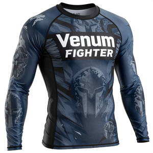 Custom Compression Martial Arts Rash Guard Long Sleeve Shirt Sublimated <b>Athletic</b> Training Gym Top Venum Fitness Rash Guard - Product Image 1