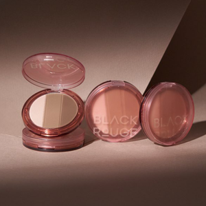 Korean Black Rouge Brand Up And Down Triple Contouring U02 Vintage Mood Face Makeup K-Beauty Paleta de contorno versátil - Product Image 1