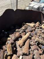 Déchets de cuivre de tiges de forage de navires reconditionnés, de qualité HMS, en forme de flocons, haute pureté, d'origine américaine, pour le recyclage