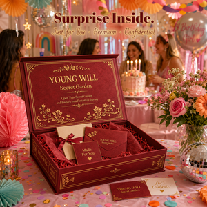 Scatola Regalo Sorpresa <span class=keywords><strong>per</strong></span> Adulti, Lussuosa e Discreta, Personalizzabile OEM ODM, Elegante Scatola Misteriosa <span class=keywords><strong>per</strong></span> Coppie, Romantico Souvenir di Nozze - Product Image 6