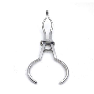 Kit de barrage en caoutchouc dentaire en acier inoxydable de qualité supérieure cadre pince pinces poinçon Instruments étui de protection OEM personnalisable - Product Image 5