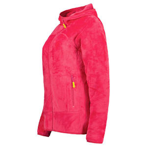 Chaqueta Ecológica de Microforro Polar Reciclado para Mujer, Chaqueta Personalizada con Cremallera Completa para Exteriores - Product Image 3