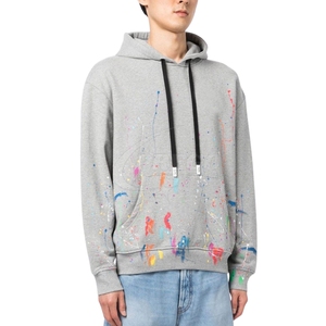 Men Oversized Hoodie Drop Shoulder Sweatshirt <b>Hip</b> Hop Casual Streetwear Autumn Winter Pullover Hoodie <b>for</b> Adults Bulk Wholesale - Product Image 2