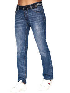Pantalons en denim personnalisés, jeans décontractés de haute qualité, jeans extensibles pour hommes, OEM personnalisé à partir d'une usine du Bangladesh - Product Image 2