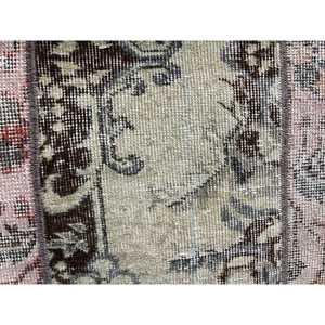 พรมขนาด 2.1x5 ฟุต, พรมวินเทจตุรกี, พรมขอบสีน้ำตาลแดง - Product Image 5