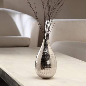 Meilleures ventes de vases en métal avec design et finitions personnalisés faits à la main pour jardin, mariage et décoration de la maison Vase à fleurs unique - Product Image 2