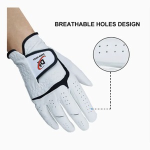 ถุงมือกอล์ฟหนังแท้สำหรับผู้ชายและผู้หญิงถุงมือกอล์ฟหนังแกะนิ่มสำหรับเล่นกอล์ฟเล่นกีฬาฤดูร้อน2025ออกแบบได้ตามต้องการ - Product Image 4
