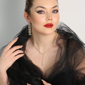 Chaîne élégante géométrique en gros turc fait à la main charme délicat collier pendentif en argent sterling 925 - Product Image 2