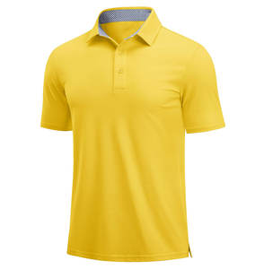 เสื้อโปโลผู้ชายผ้า100% คอตตอนแห้งเร็วเสื้อโปโลผู้ชายขนาดพิเศษ - Product Image 1