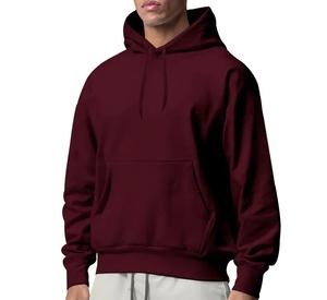 Pull surdimensionné vierge de haute qualité pour hommes Pull à capuche Logo personnalisé Grande taille Sweats à capuche pour hommes Sweats à capuche - Product Image 2